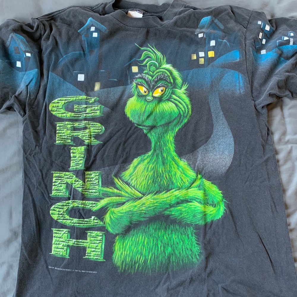 Vintage grinch Dr. Seuss size L